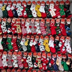 Christmas Festive Holiday Socks Collection